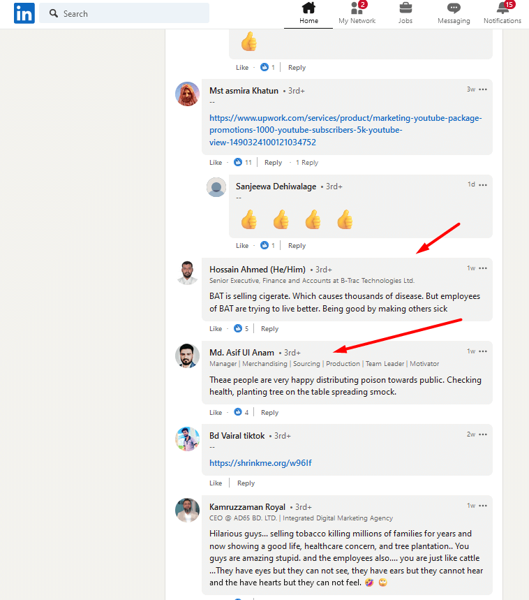 Buy LinkedIn Custom Comments